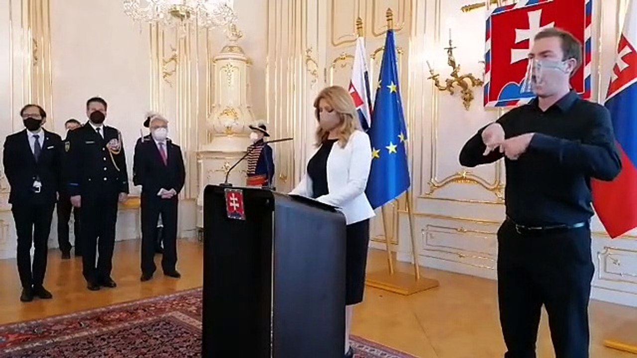 ZÁZNAM: Vymenovanie nového riaditeľa SIS Michala Aláča