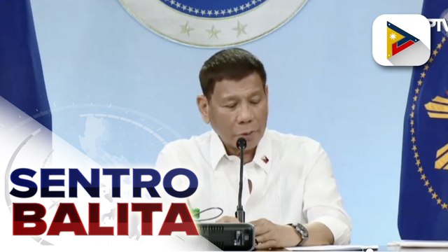 Pres. Duterte, nagbabala sa mga hindi tama ang pagsusuot ng face masks; parusa sa lumalabag sa health protocols, nakabatay sa batas at ordinansa ayon sa Palasyo