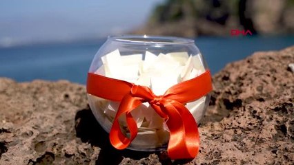 HIDIRELLEZ DİLEKLERİNİ VEKALETEN BAŞKAN UYSAL DENİZE ATTI