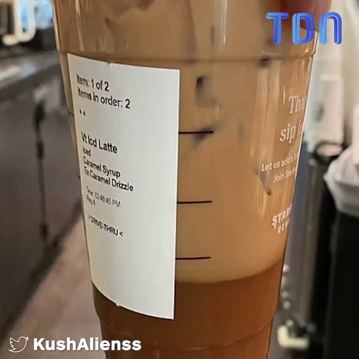 Un barista Starbucks partage des commandes improbable !