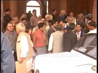 Mamata Banerjee (much younger) on 'Women's Bill' and politicians at Parliament House _ Archival