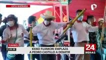 Segunda vuelta: Keiko Fujimori rechaza declaraciones de Castillo sobre fraude electoral