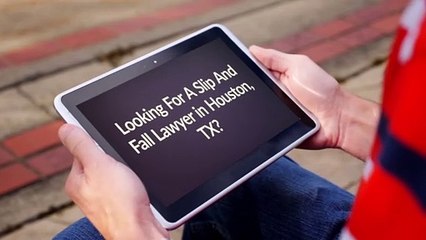 Slip and Fall Lawyer in Houston TX - Law Office Of Shane R. Kadlec
