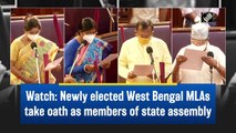 Watch: Newly elected West Bengal MLAs take oath as members of state assembly