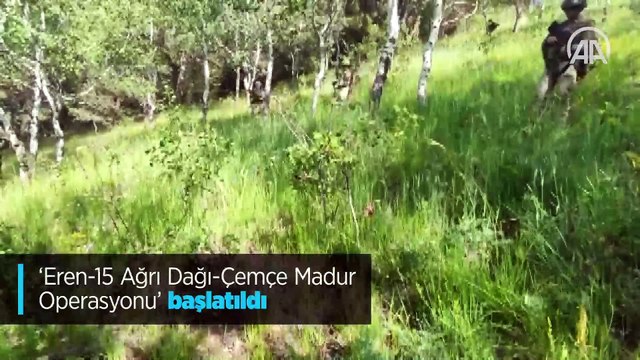 ‘Eren-15 Ağrı Dağı-Çemçe Madur Operasyonu’ başlatıldı