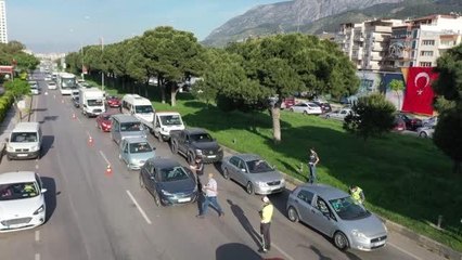 "Tam kapanma" tedbirlerini ihlal eden 592 kişiye ceza uygulandı