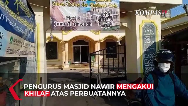 Geger Jemaah Diusir Karena Bermasker di Bekasi Berakhir Damai, Pemuda Arogan jadi Duta Masker