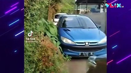 Banyak Mobil Parkir Sembarangan, Cewek Ini Kesal