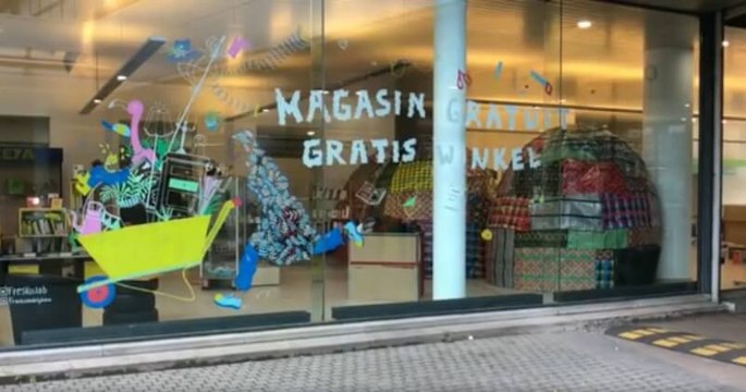 Belgique : à Anderlecht, ouverture d'un magasin où tout est gratuit à condition d'un simple merci !