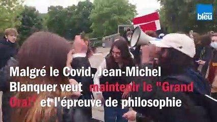 Les lycéens de Jay de Beaufort réclament l'annulation des épreuves du bac