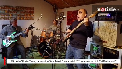 Elio e le Storie Tese, la reunion "in silenzio" sui social: "Ci eravamo sciolti? Affari nostri"