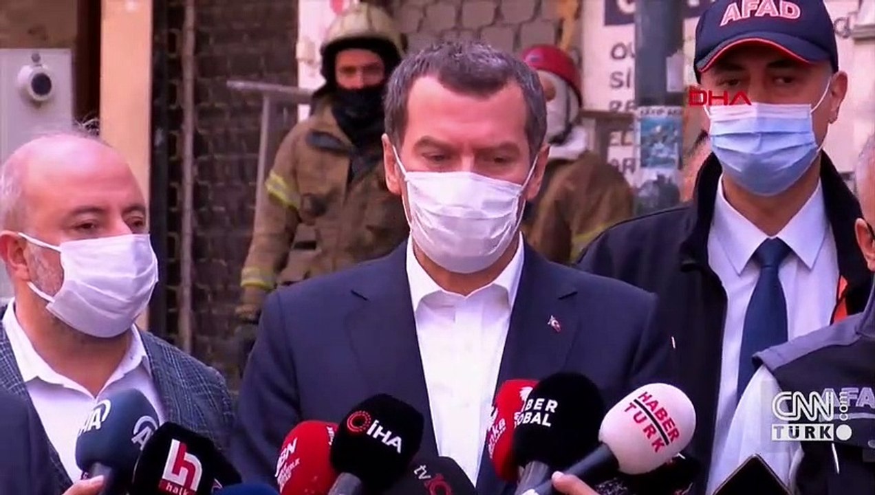 Zeytinburnu Belediye Başkanı'ndan çöken bina açıklaması