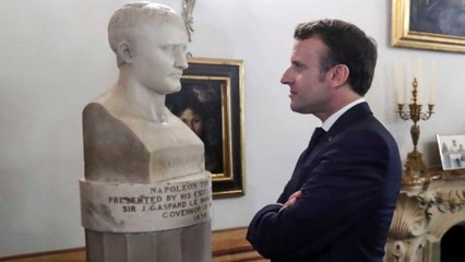 France’s Macron marks bicentenary of Napoleon’s death