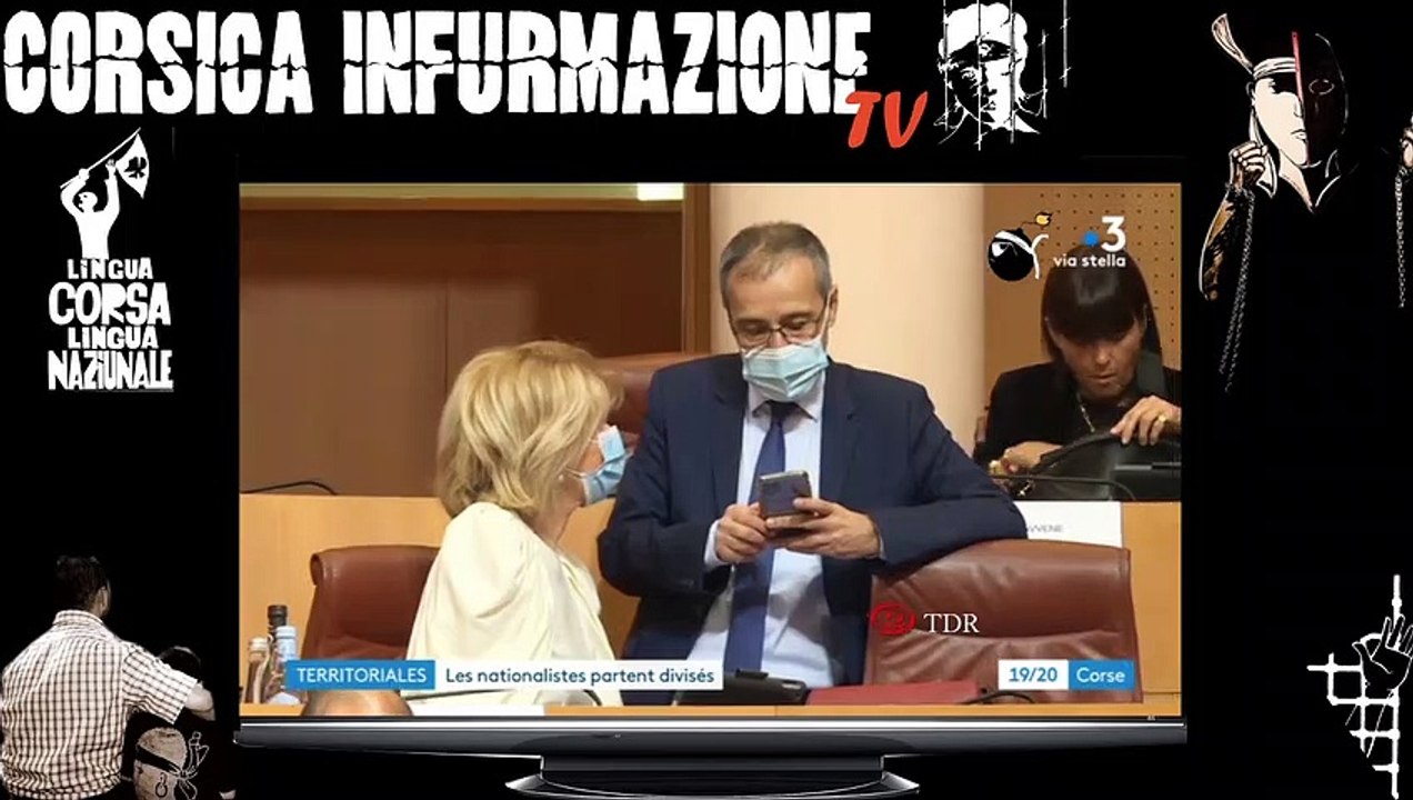 La fin de Pè a Corsica en  mai 2021 peu avant  le premier tour  des Territoriales de juin 2021