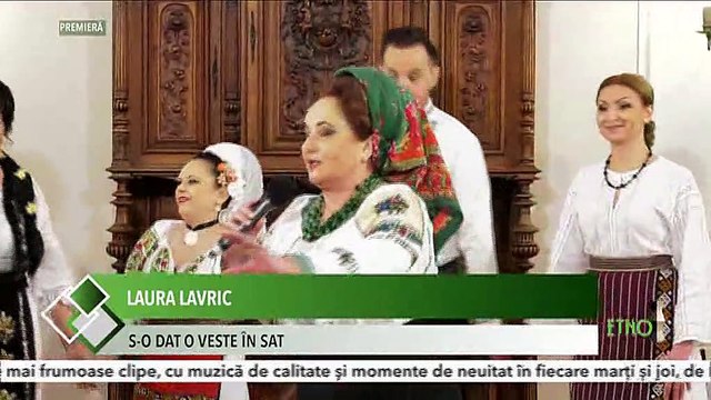 Laura Lavric - S-o dat o veste aseara (Petreere la han - ETNO TV - 10.04.2021)