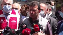 Zeytinburnu'nda 5 katlı boş bina çöktü - İBB Başkanı İmamoğlu