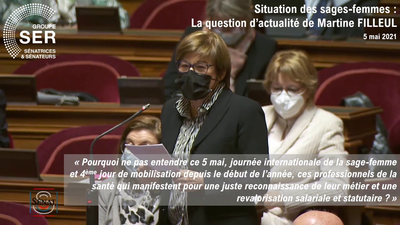 Martine Filleul : question d'actualité du 5 mai 2021