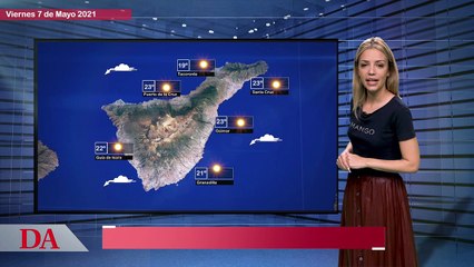 La previsión del tiempo en Canarias para el viernes, 7 de mayo de 2021