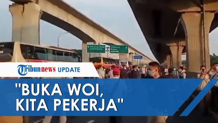 Viral Protes Pekerja Cikarang & Karawang Tak Bisa ke Kantor karena Penyekatan Mudik, Ini Kata Polisi