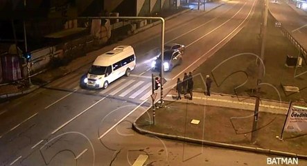 Kural ihlali yapan araçların karıştığı kazalar kamerada