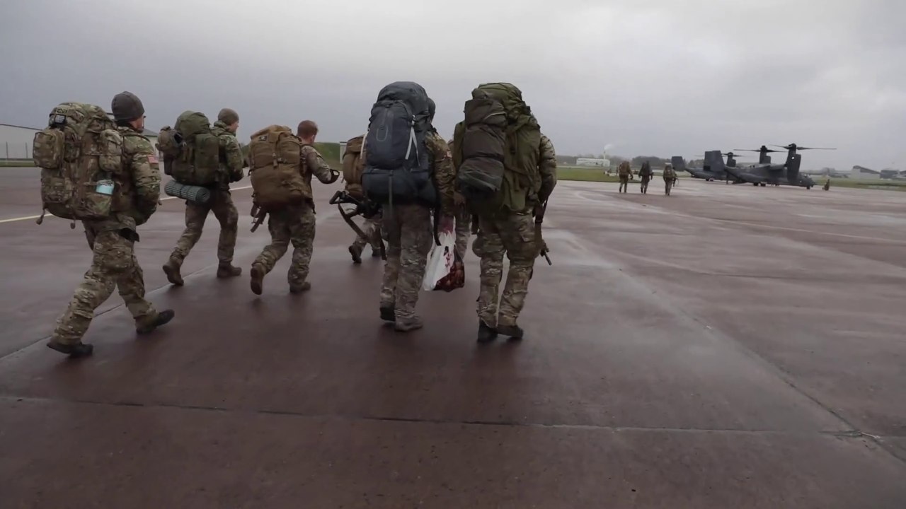 U.S. & Swedish • Special Operations Forces • Train Together