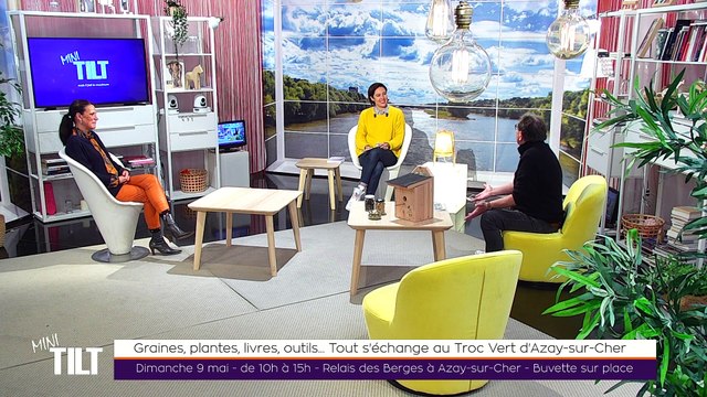 MINI TILT - 06/05/2021 - Graines, plantes, livres, outils... Tout s'échange au Troc Vert d'Azay-sur-Cher