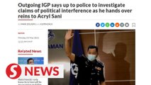 Six police reports lodged over ex-IGP’s claims of political interference