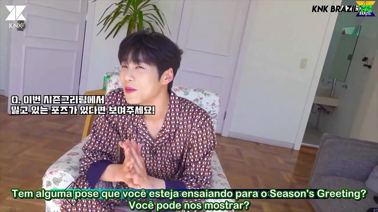 [PT-BR] KNK Relay Self Cam! Jihun pergunta a Dongwon!