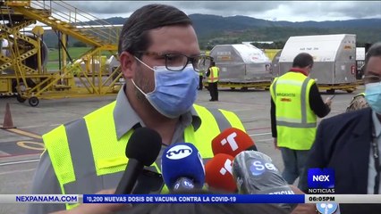Llegan más dosis de la vacuna Pfizer a Panamá  - Nex Noticias