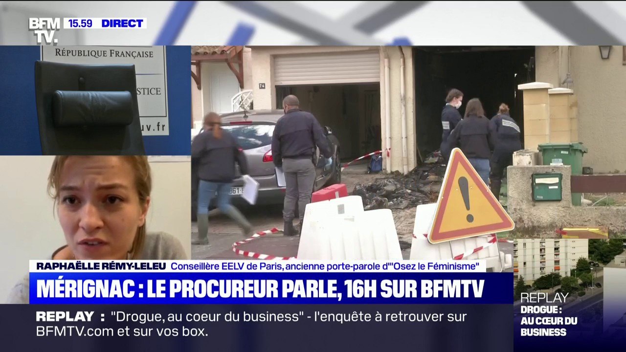 Féminicide à Mérignac: selon la procureur, "l'auteur identifié comme son conjoint a quitté les lieux à pied"