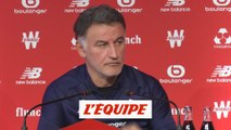Galtier : «Paris gagnera ses trois matches» - Foot - L1 - Lille