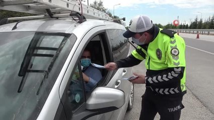 Trafik Haftası'nda sürücülere kurallar hatırlatıldı