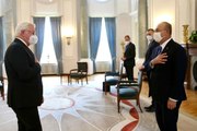 Son dakika haberi | - Bakan Çavuşoğlu, Almanya Cumhurbaşkanı Steinmeier ile görüştü