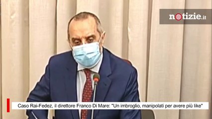 Caso Rai-Fedez, il direttore Franco Di Mare: "Un imbroglio, manipolati per avere più like"