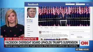 Facebook Oversight Board upholds Donald Trump's suspension