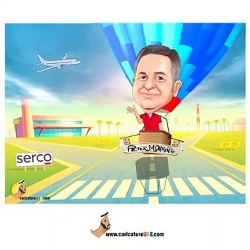 Air Balloon Animation Caricature