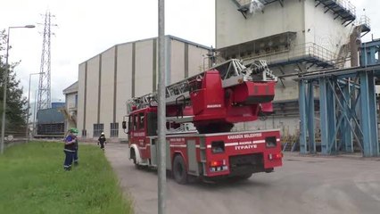 KARDEMİR'de iş sağlığı ve güvenliği tatbikatı yapıldı