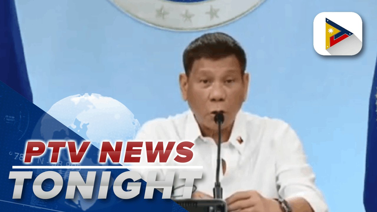 President Rodrigo Roa Duterte to step down from power if proven wrong on his accusations amid WPS controversies