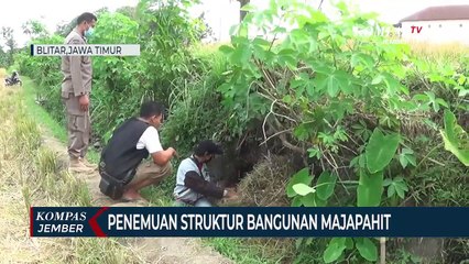 Petani di Blitar Temukan Bangunan Diduga Peninggalan Kerajaan Majapahit