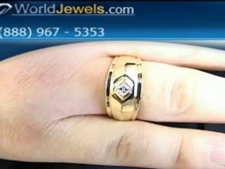 Men's Princess Cut Diamond Ring 2/5 ct. tw. C-131
