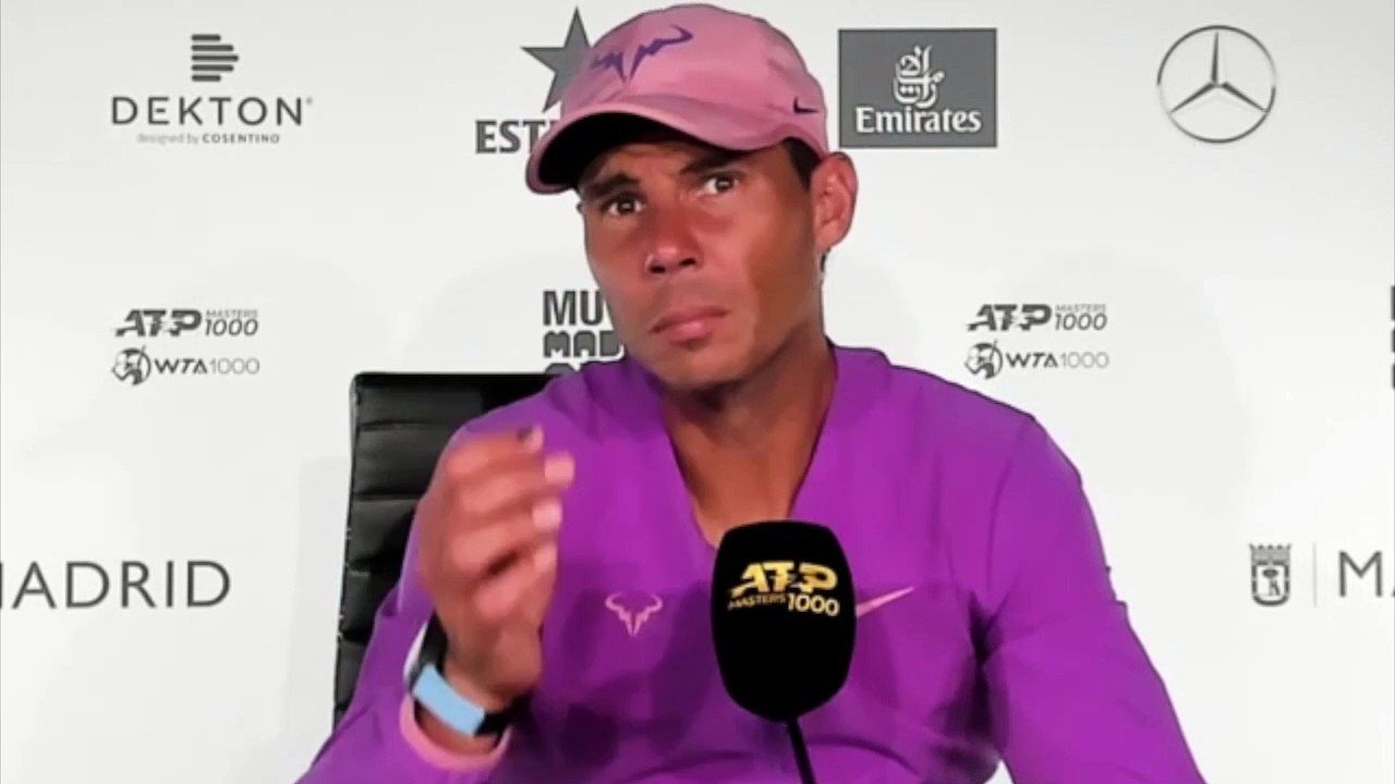 ATP - Madrid 2021 - Rafael Nadal : "For me 100% Zidane is one of my favorites, without a doubt. Great person, great values for Real Madrid