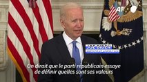 Etats-Unis: pour Biden, le parti républicain traverse une 