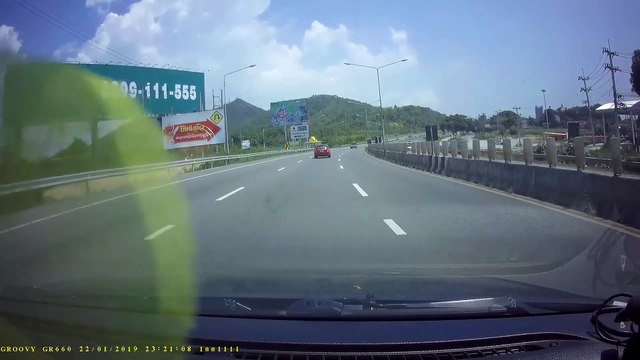 Truck Rolls Downhill Right into Head On Collision