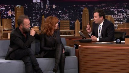 Mylène Farmer donne un coup de poêle à Jimmy Fallon