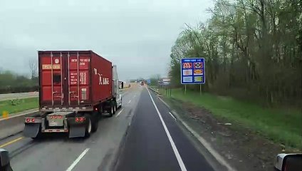 Semi Accident Blocks Off Highway Exit