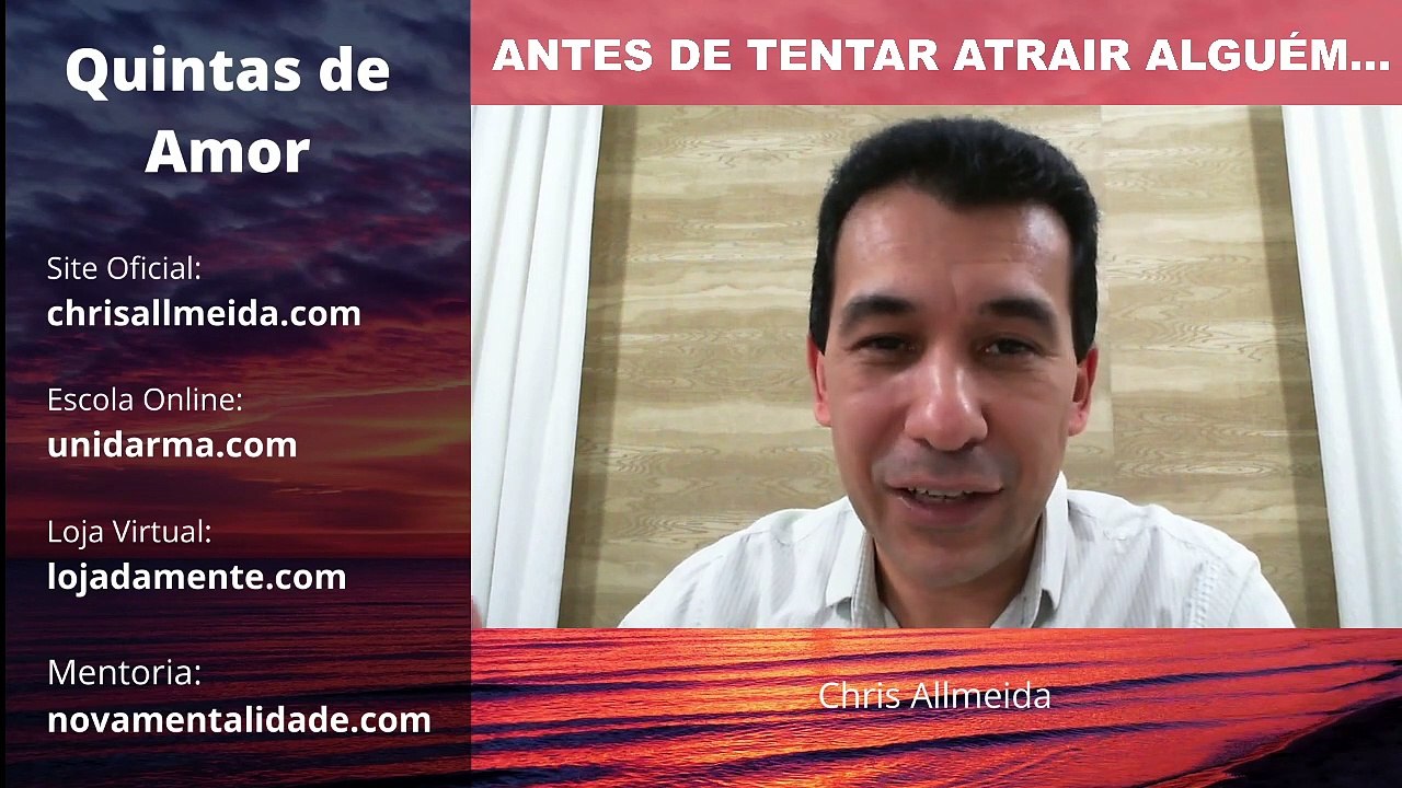ANTES DE TENTAR ATRAIR ALGUÉM, TENTE ISTO!