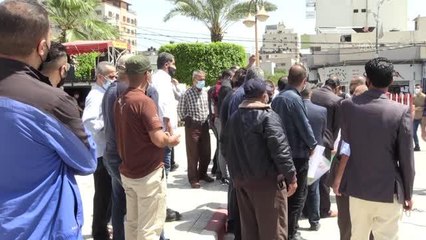 İsrail'in Kudüs'ün Şeyh Cerrah Mahallesi'ndeki ihlalleri Filistinlilerce protesto edildi