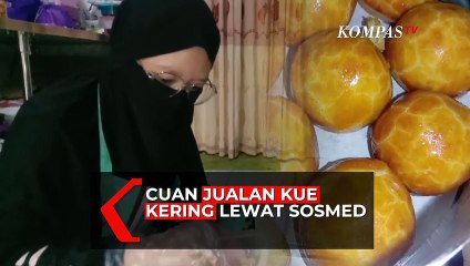 Download Video: Kreatif! Tak Bisa Keluar Rumah, Ibu Rumah Tangga Ini Cuan Jualan Kue Kering Lewat Sosmed