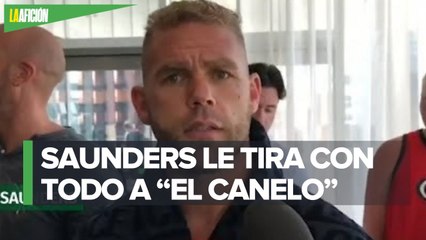 Prefiere pelear en EU que en México_ Saunders arremete contra El 'Canelo' Álvarez
