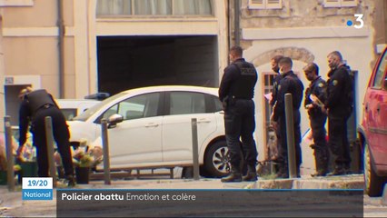Avignon : hommage au policier tué par balles